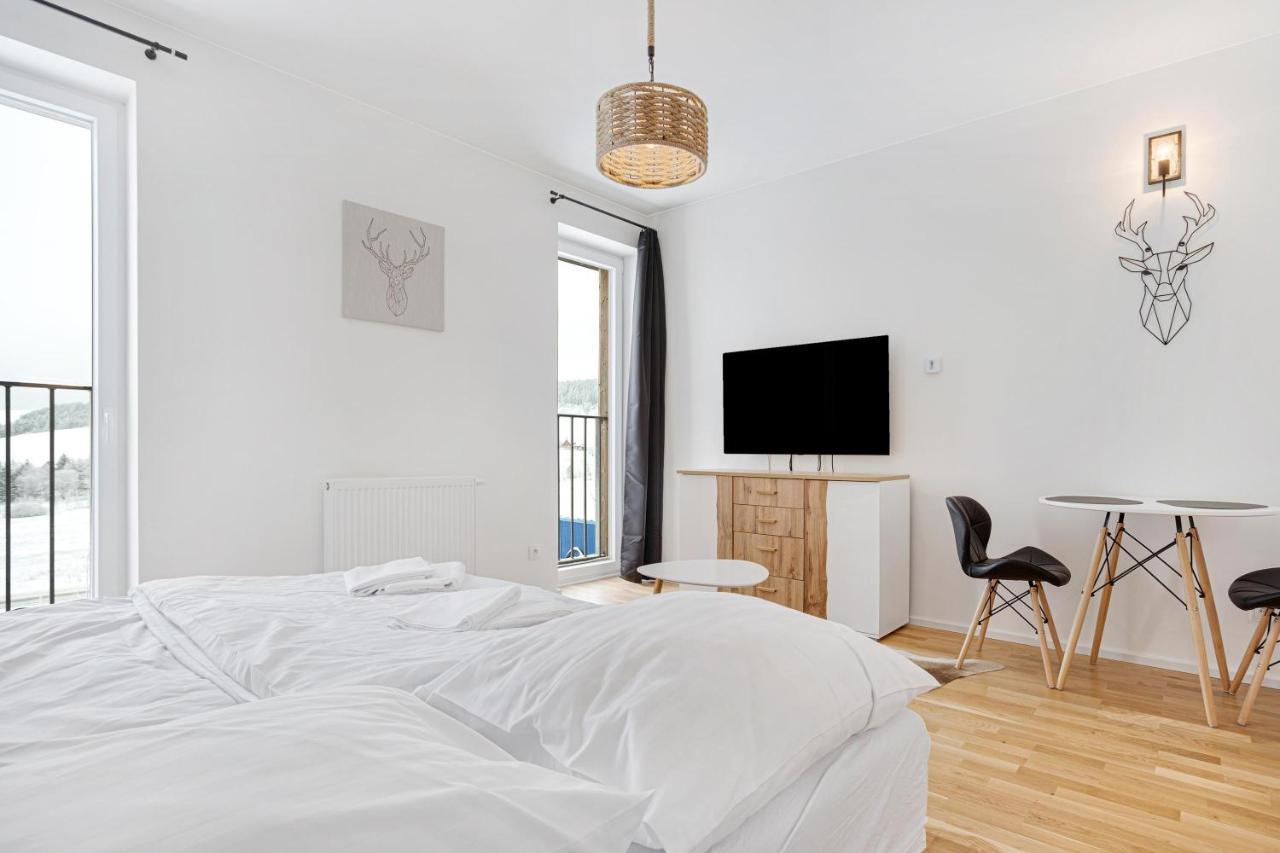 Meadows Apartments Klinovec Loučná pod Klínovcem Exteriör bild