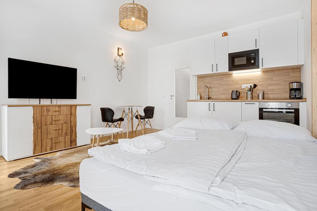 Meadows Apartments Klinovec Loučná pod Klínovcem Exteriör bild
